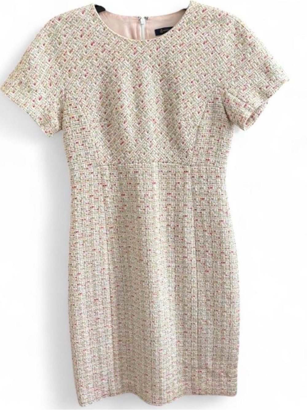 Brooks Brothers multicolored tweed dress SZ 2